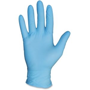 Nitrile Glove, Powder-Free, Small, Blue, 1,000/CT